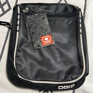 OGIO Black and Gray Men's Messenger Bag